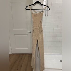 NWOT Edikted Flared corduroy Jumpsuit